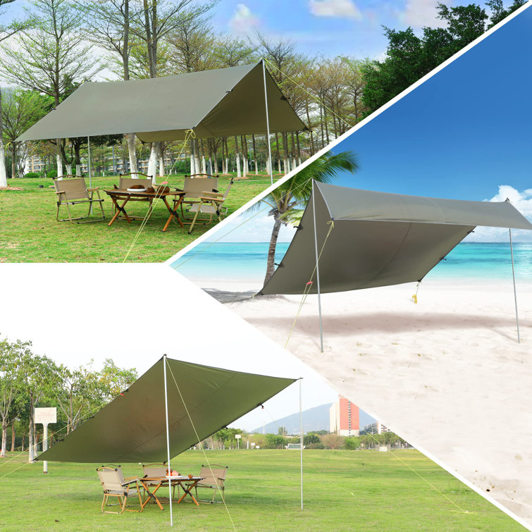 Semoo - Tente avec sac de transport pour 4 personnes - 2 entrées - 2 cabines espace intermédiaire - Imperméable - Tente familiale 3 saisons - Bleu/gris Semoo - Tente avec sac de transport pour 4 personnes - 2 entrées - 2 cabines espace intermédiaire - Imperméable - Tente familiale 3 saisons - Bleu/gris